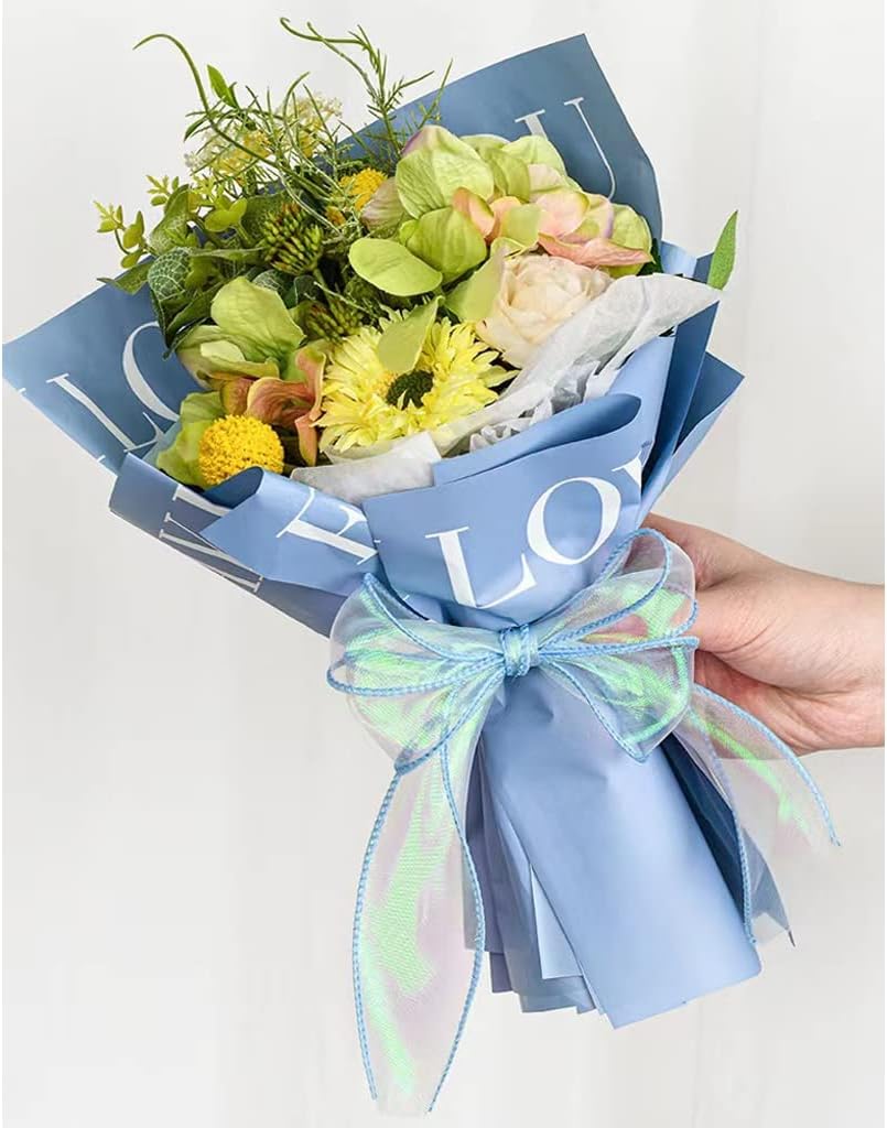 29.5 ft Luxury Iridescent Fishtail Ribbon