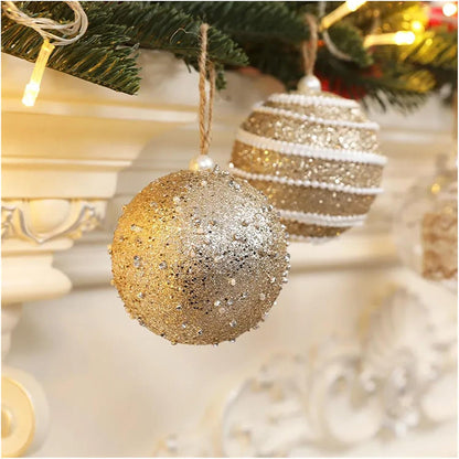 9 pièces – Boule décorative pour sapin de Noël
