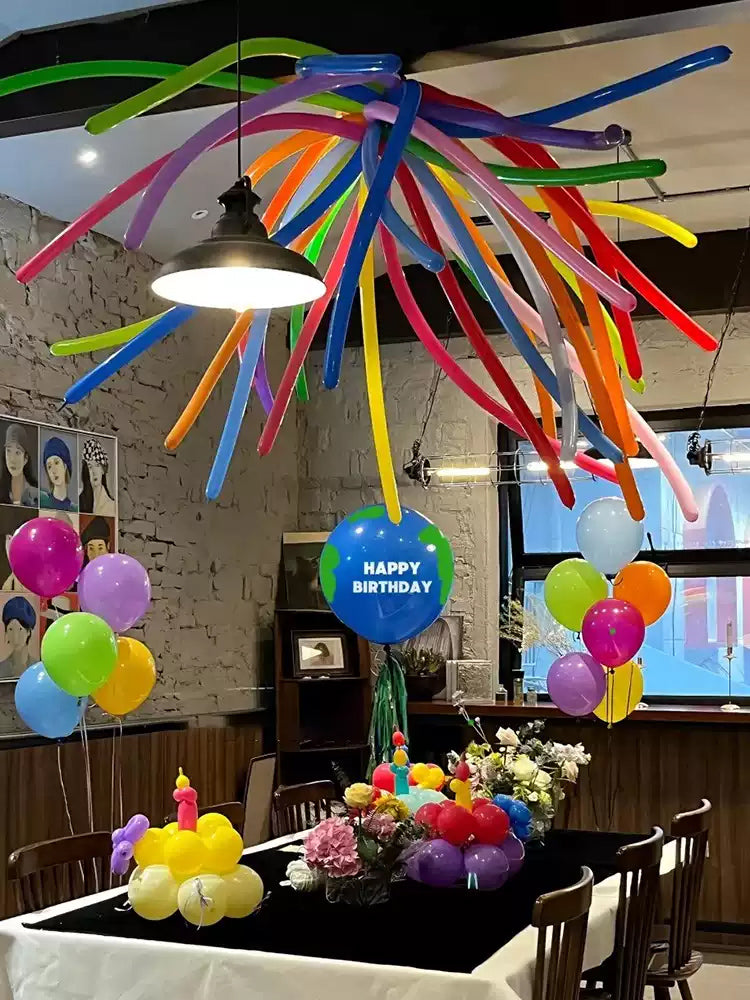 100 Pcs- Colorful Magic Party Balloon