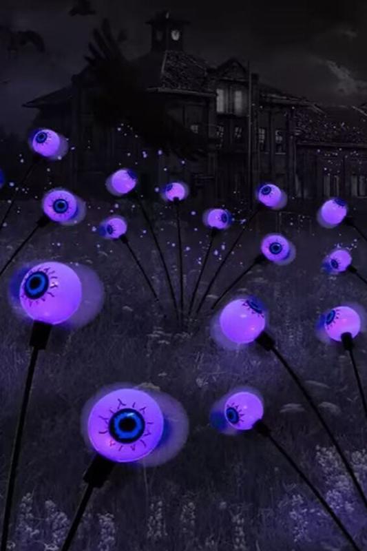 Lámpara LED con forma de estaca que funciona con energía solar