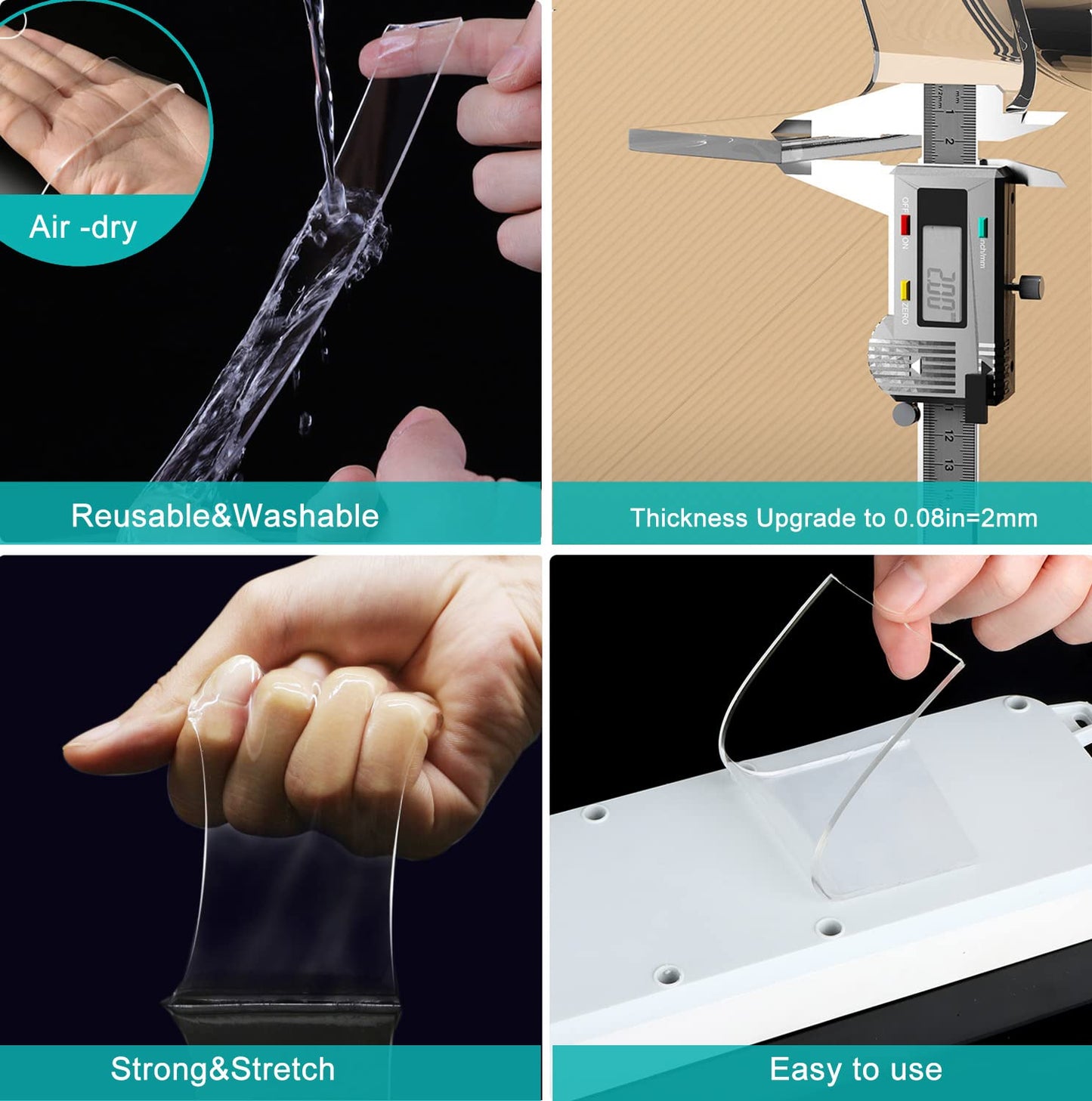 Cinta adhesiva de doble cara de alta resistencia