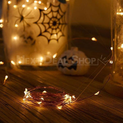 Copper Wire Halloween LED Lights (Waterproof)-Next Deal Shop-Next Deal Shop