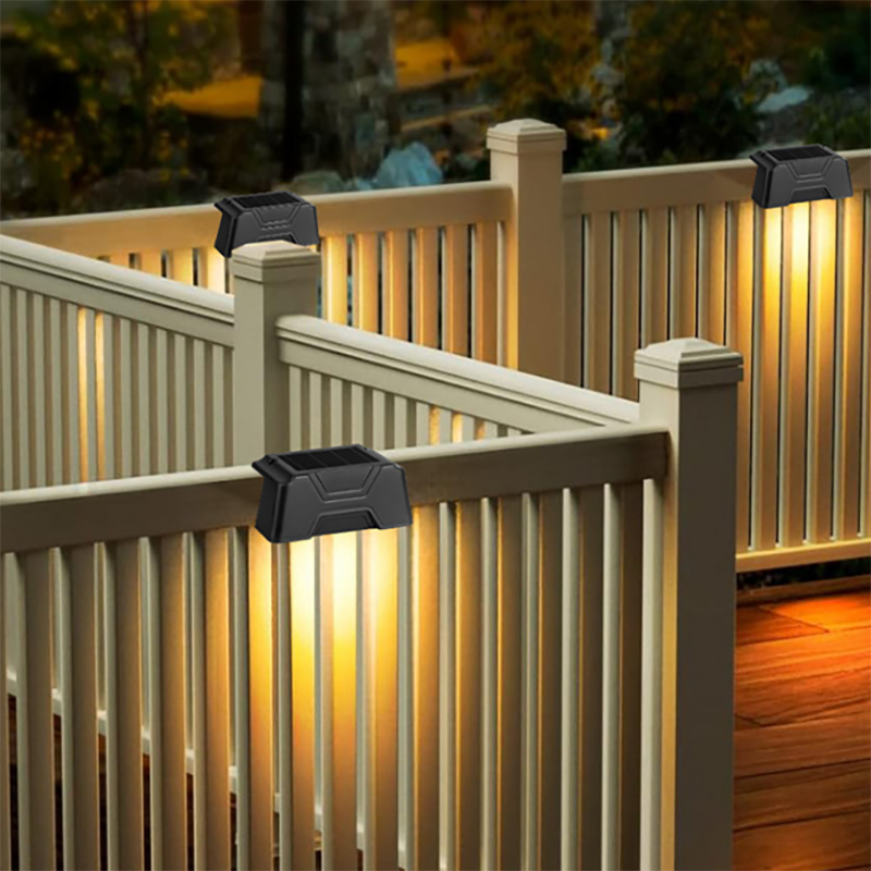 Solar Powered Dual Lens LED Fence Light-Next Deal Shop-Next Deal Shop